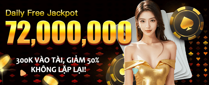 Quay số trúng jackpot